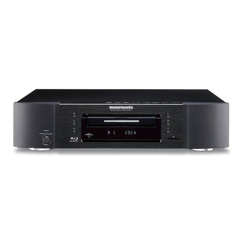Marantz BD5004 Quick start guide