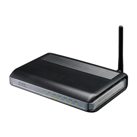Asus RT-N10 - Wireless Router - 802.11b/g/n user manual