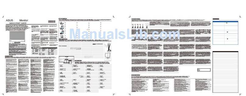 Asus ML228H Series User manual