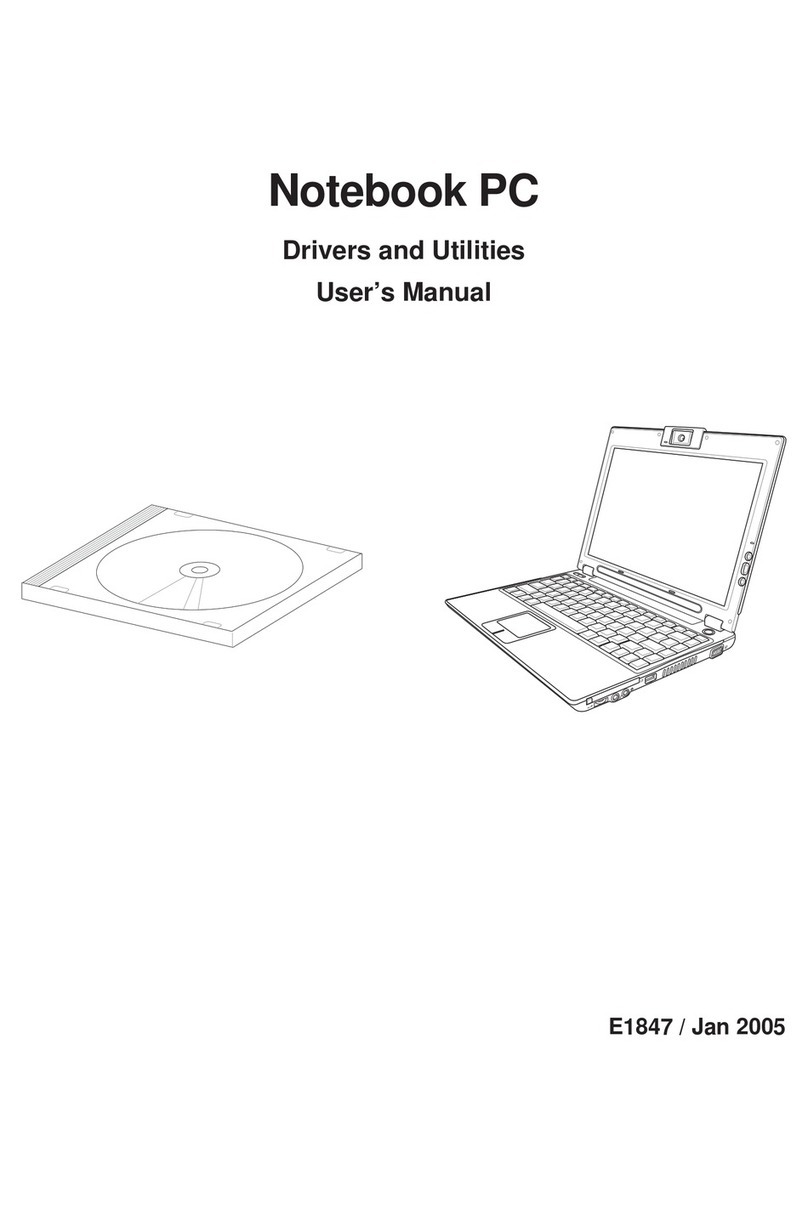 Asus W5A User manual