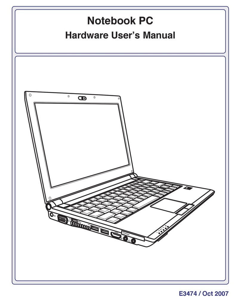 Asus U2E Hardware user manual
