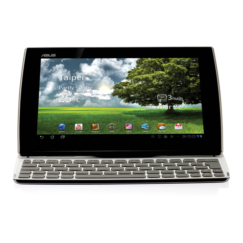 Asus Eee Pad Slider User manual