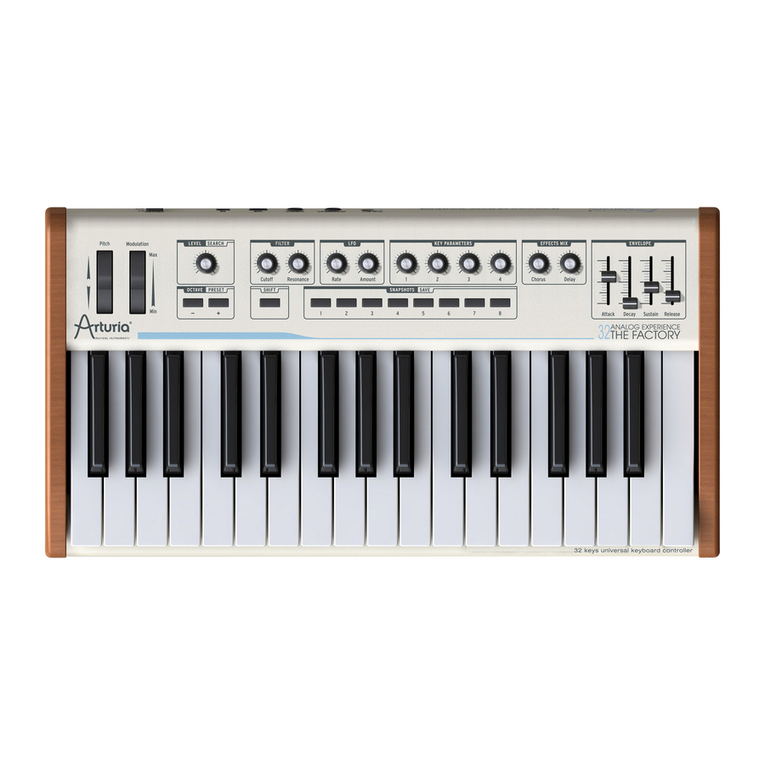 Arturia Analog Factory Experience user manual Arturia Analog Factory Experience user manual