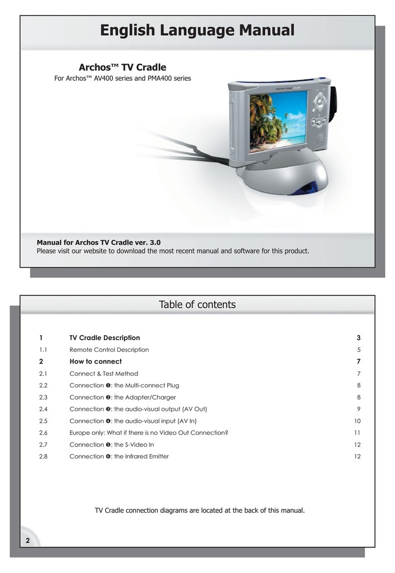 Archos AV 400 user guide