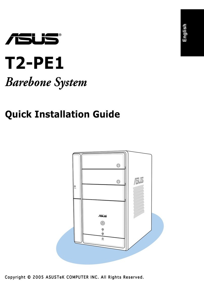 Asus T2-PE1 Quick installaion guide