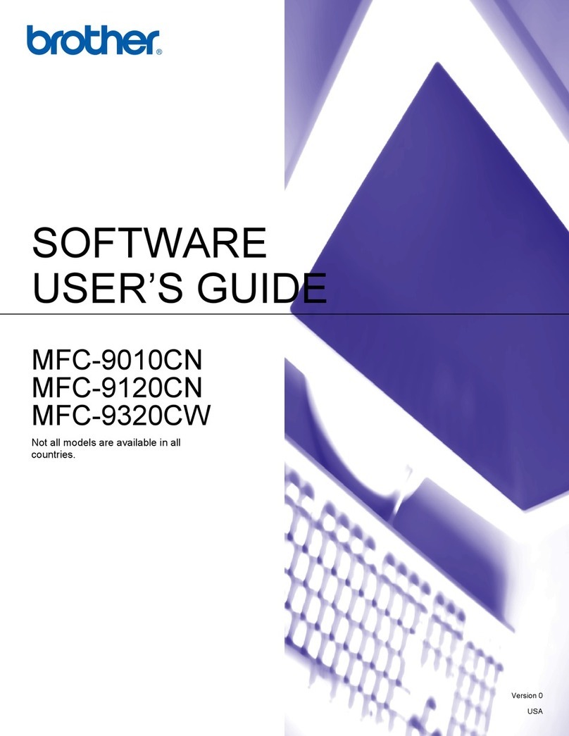 Brother MFC-9010CN Software user's guide