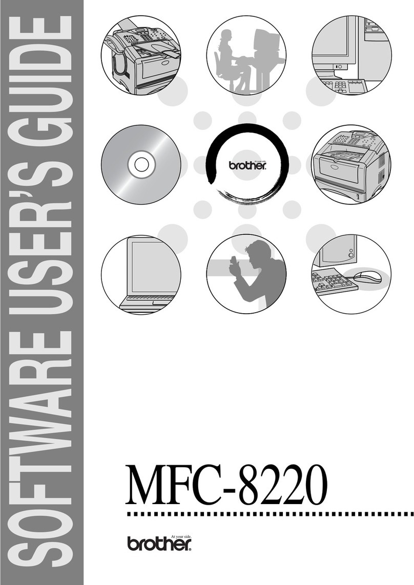 Brother MFC-8220 Safety guide