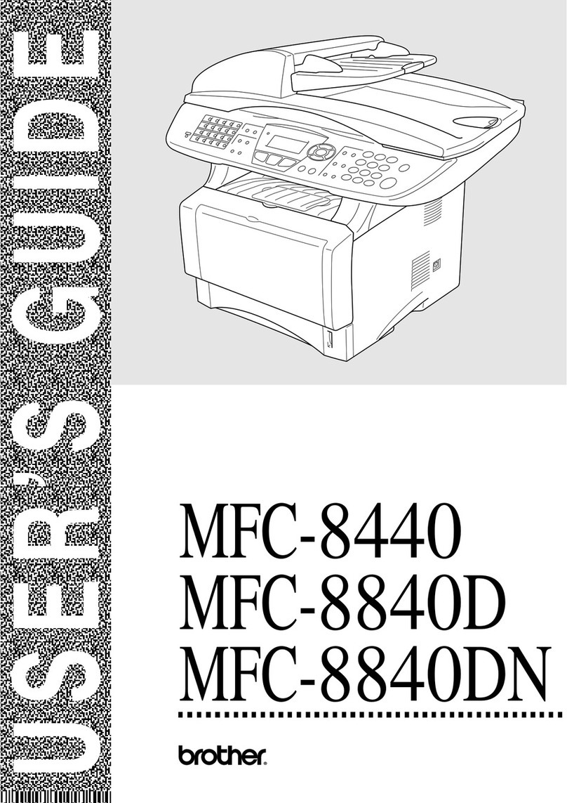 Brother MFC-8440 User manual