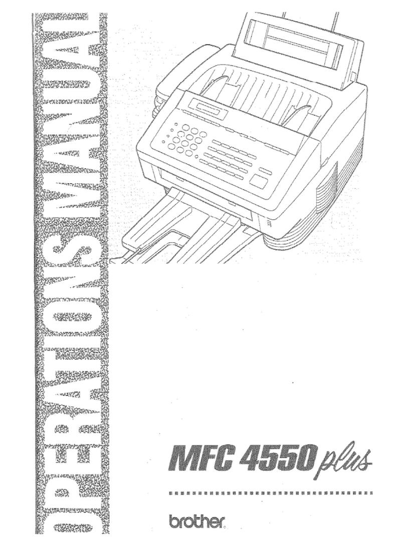 Brother MFC-4550 PLUS User manual