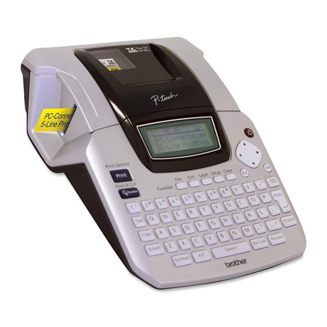Brother P-TOUCH PT-2100 user manual