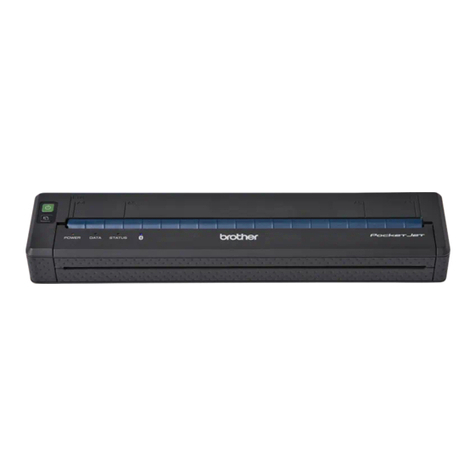 Brother Pocketjet PJ-623 User manual