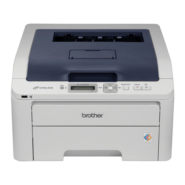 Brother HL-3070CW User manual