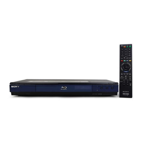 Sony BDP-BX1 - Blu-ray Disc™ Player Limited warranty