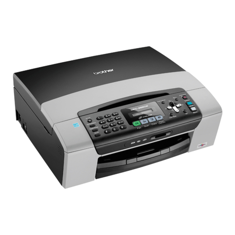 Brother MFC 255CW - Color Inkjet - All-in-One Installation and maintenance instructions