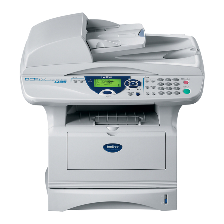Brother DCP-8040 User manual