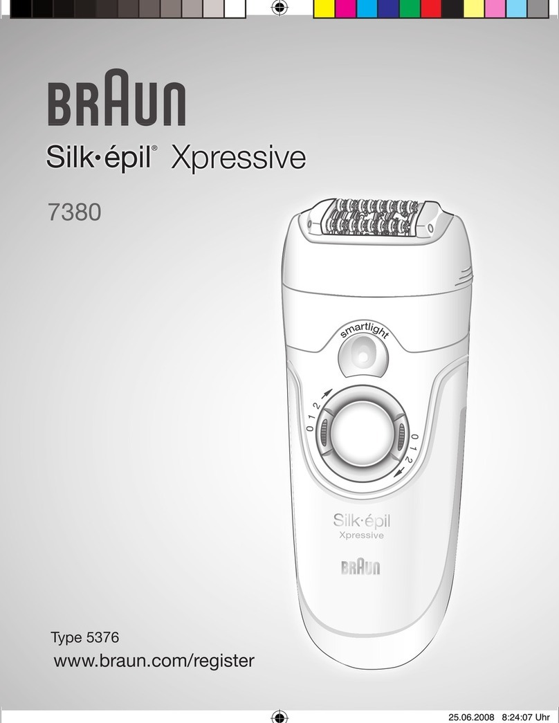 Braun Silk-epil Xpressive 7380 manual