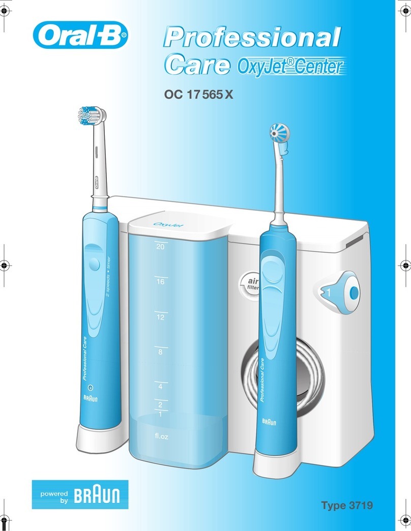Oral-B OxyJet OC17565X user guide