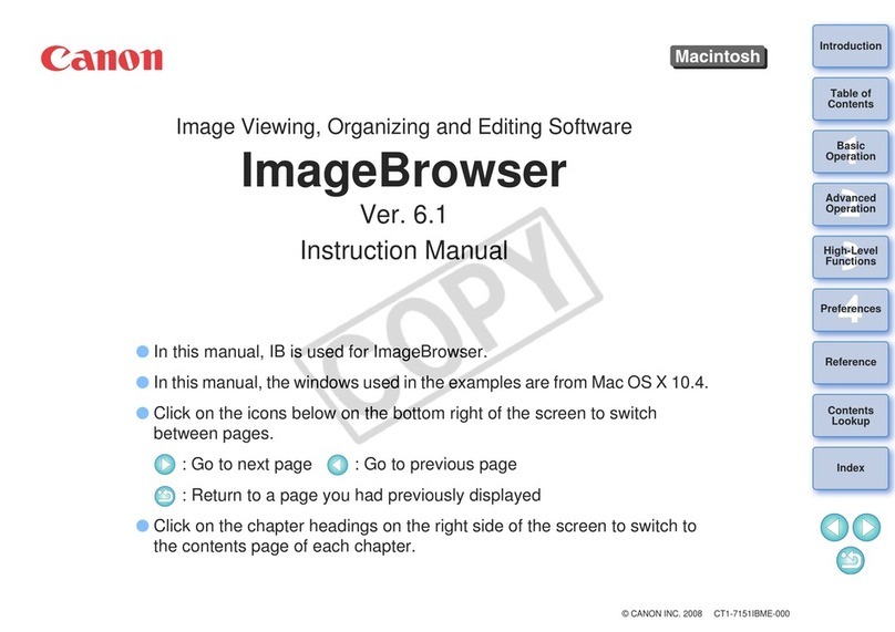 Canon Optura Pi User manual
