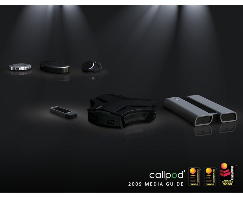 Callpod Dragon Bluetooth Headset brochure