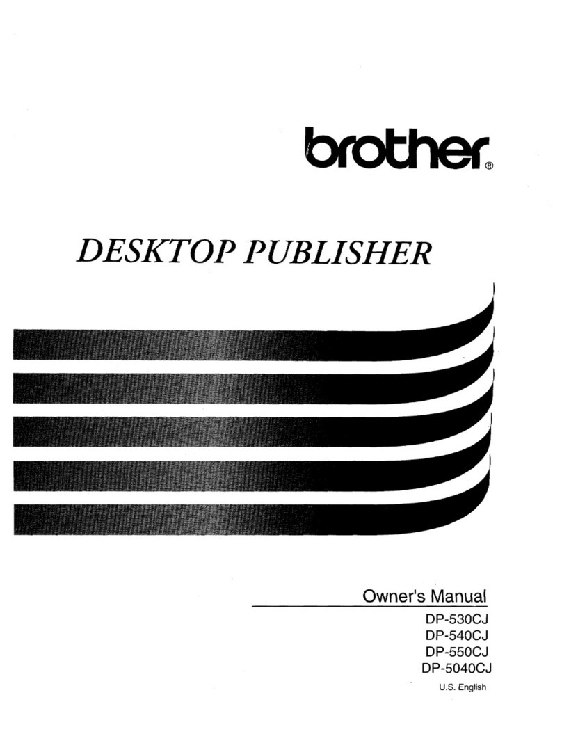 Brother DP-5040CJ User manual