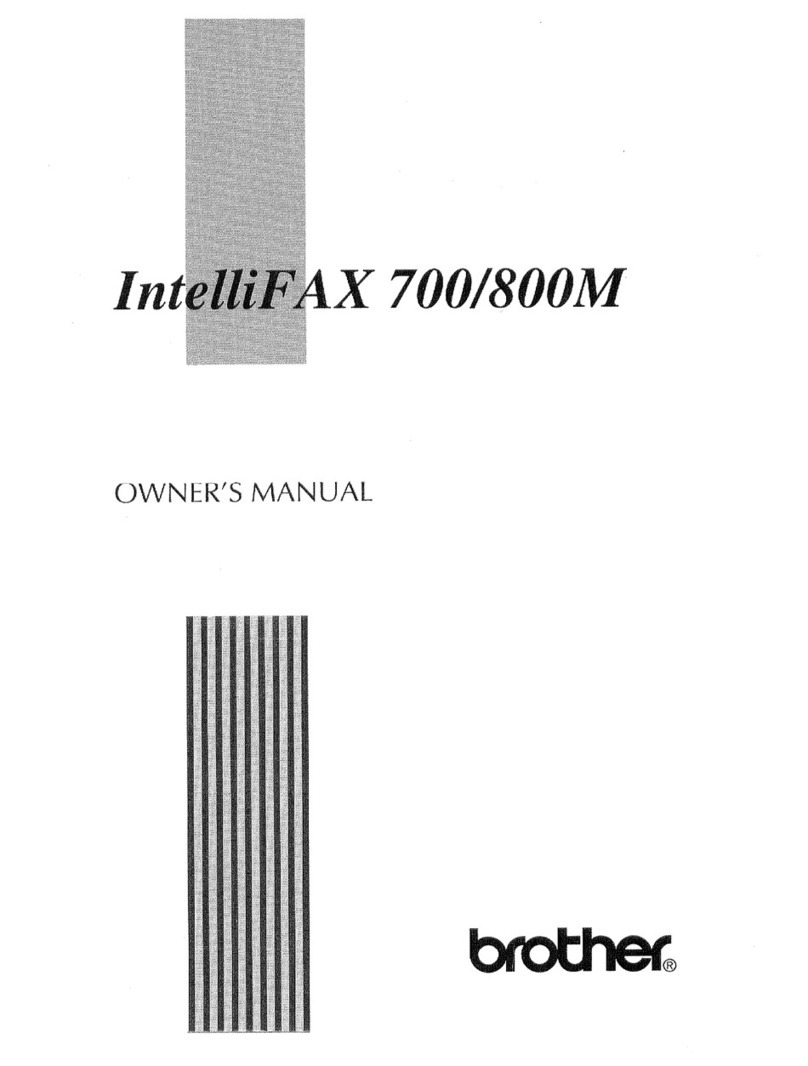 Brother IntelliFAX 700 User manual