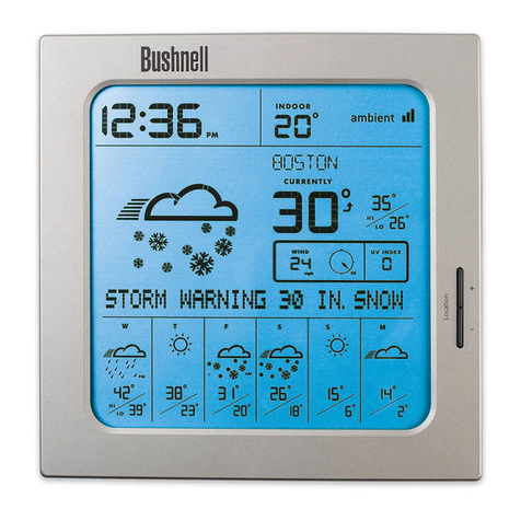Bushnell Weather FX 7 owner's guide