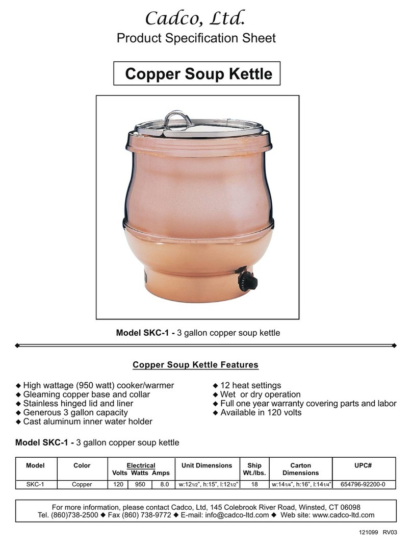 Cadco SKC-1 Specifications