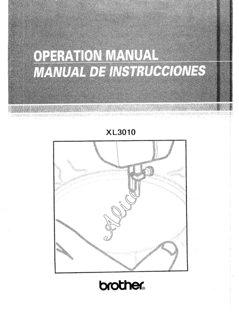 Brother XL-3010 User manual