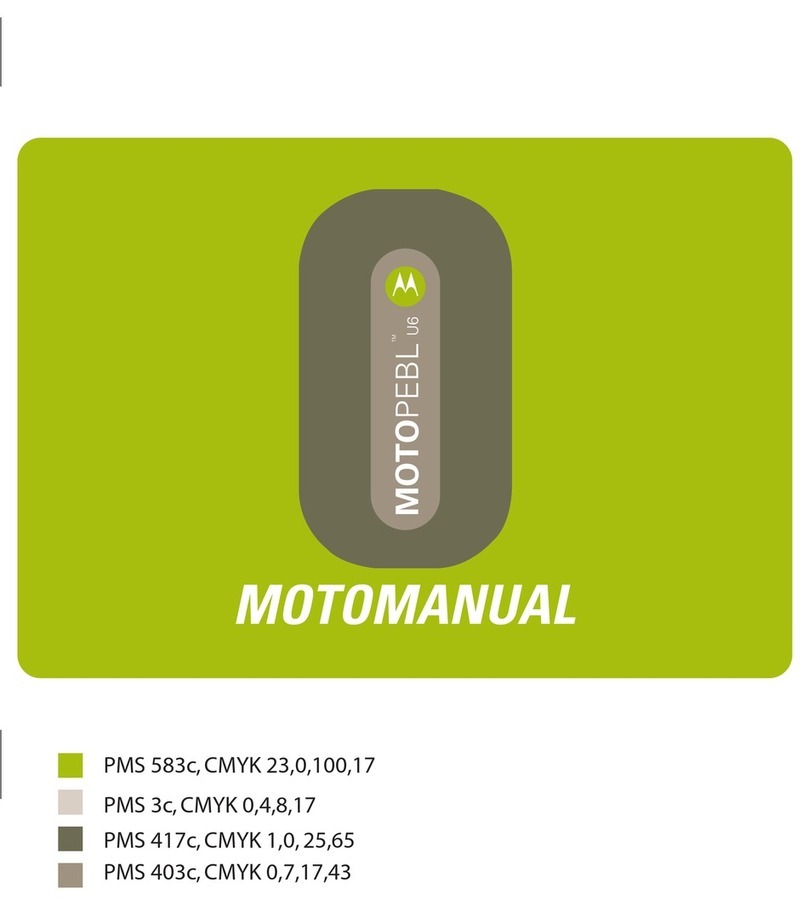 Motorola MOTOPEBL User manual