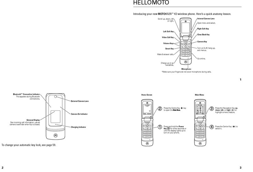 Motorola MOTOKRZR maxx K3 manual