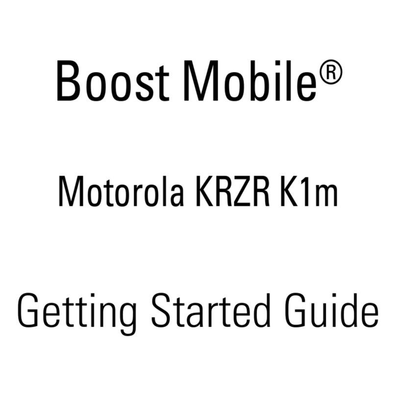 Motorola MOTOKRZR K1m User manual