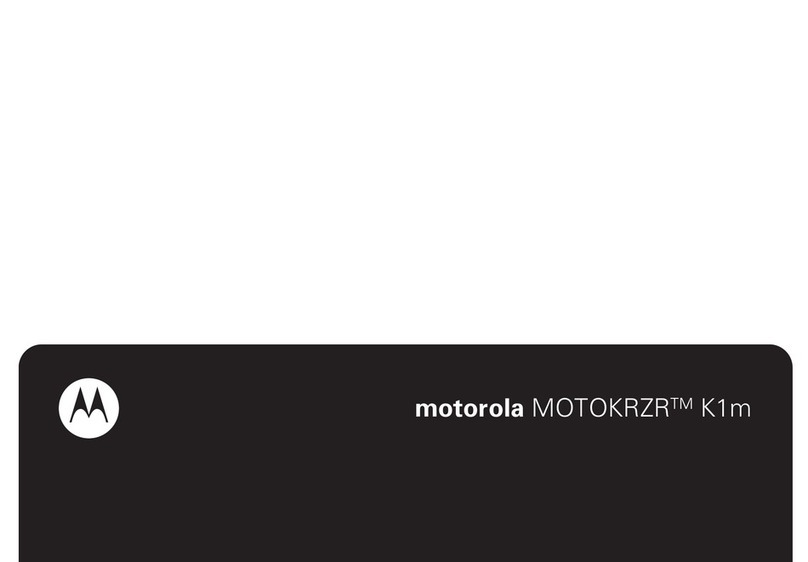 Motorola MOTOKRZR K1M - K1M User manual