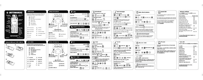 Motorola MOTOFONE F3C manual