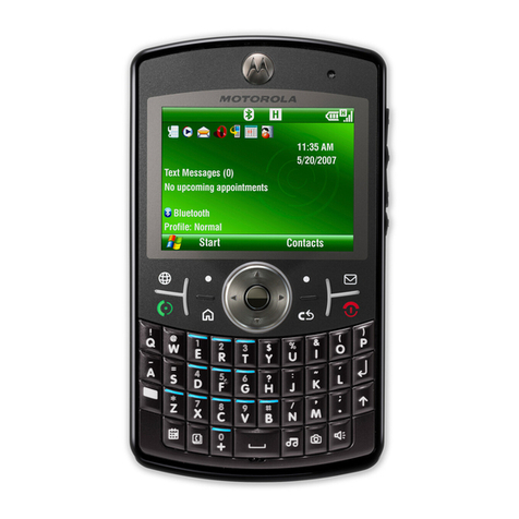 Motorola MOTO Q9H GLOBAL User manual