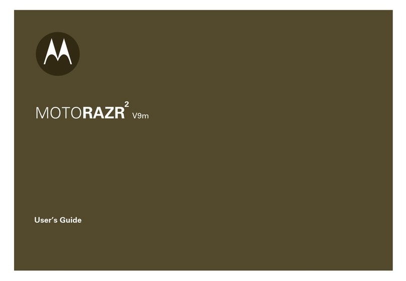 Motorola MOTORAZR MOTORAZR V9m User manual