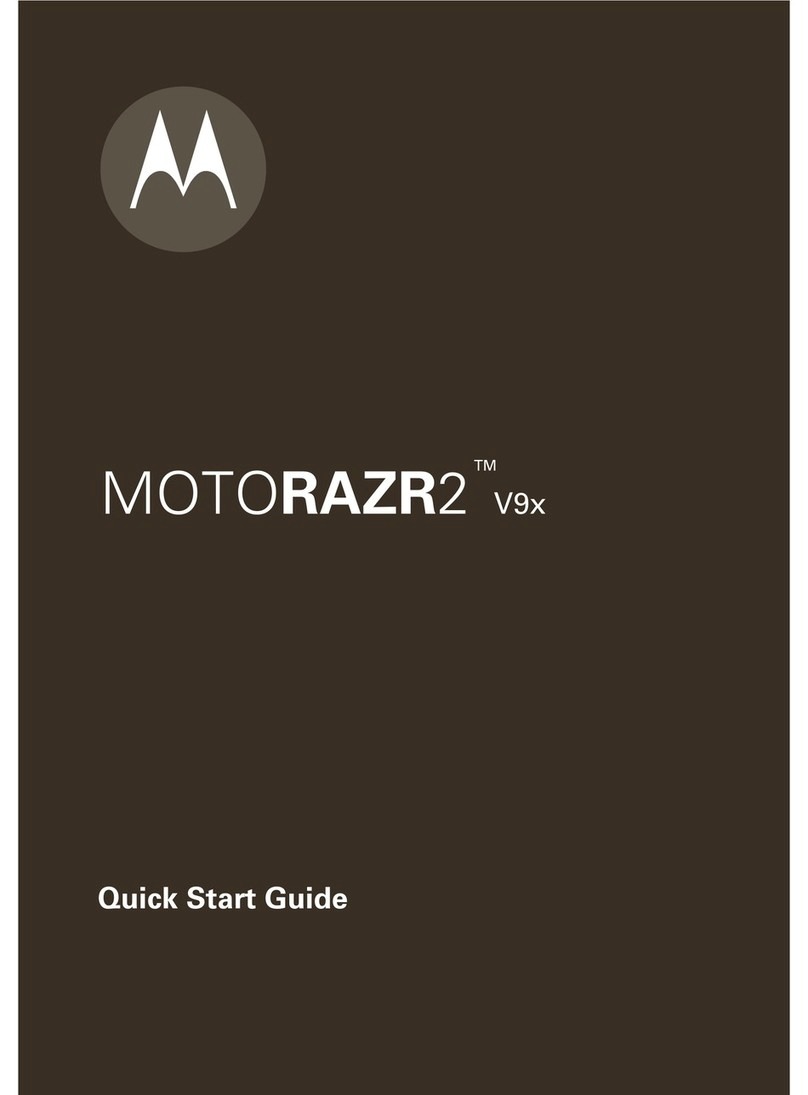 Motorola MOTORAZR V9x quick start guide