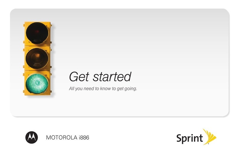 Motorola I886 User manual