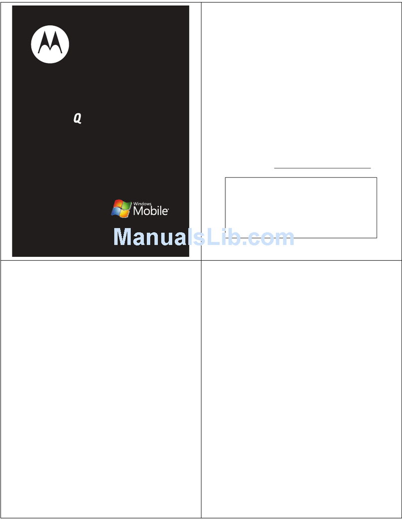 Motorola MOTO Q 9c User manual