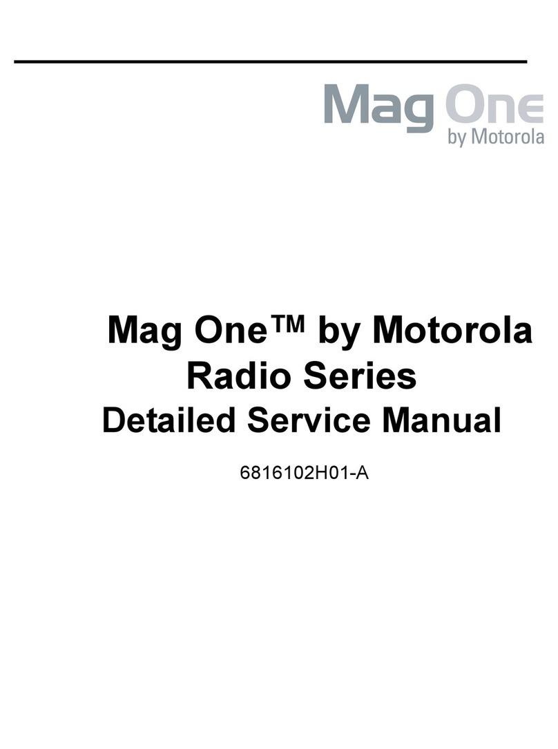 Motorola MAG ONE User manual