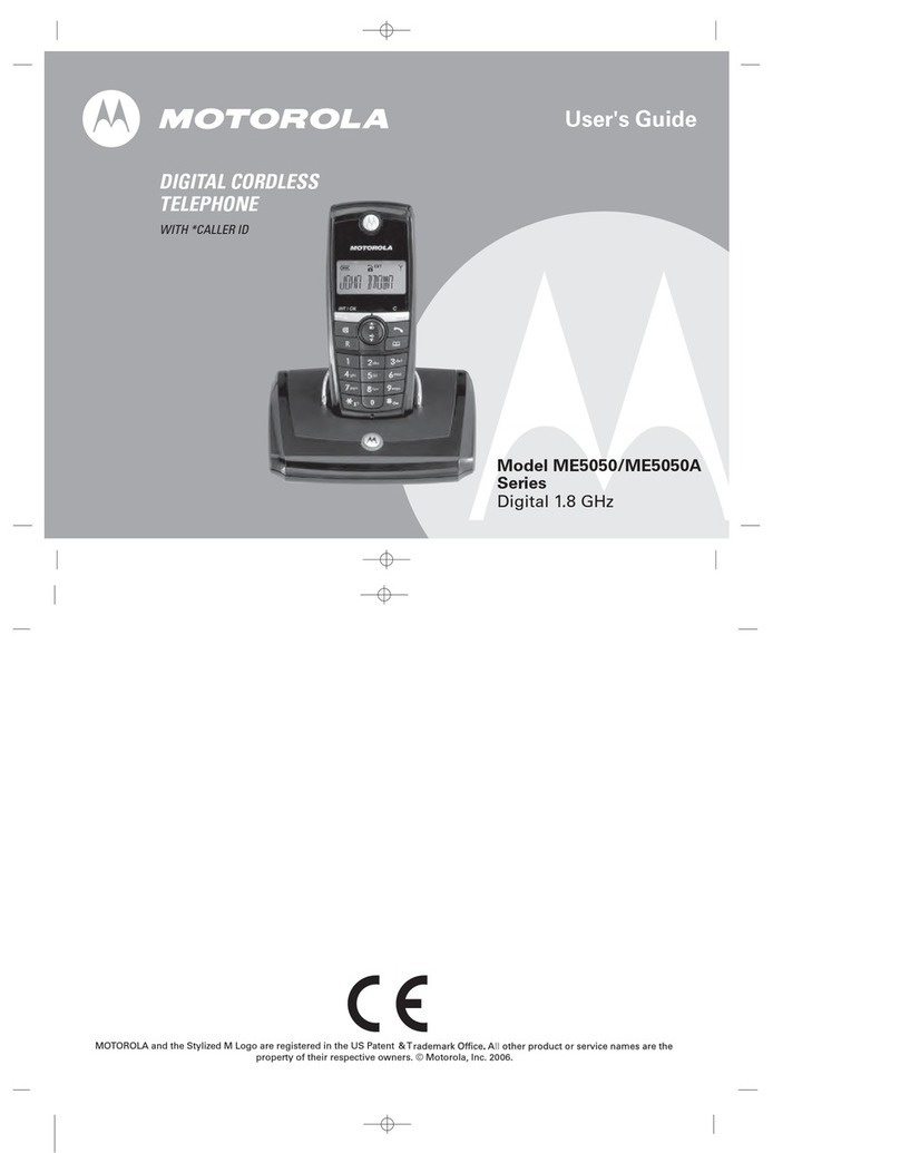 Motorola ME5050 User manual