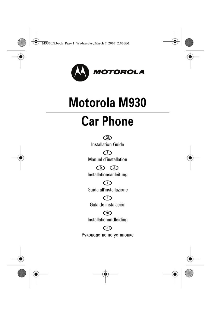 Motorola M930 User manual
