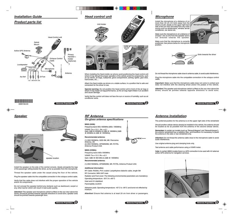 Motorola M800 User manual