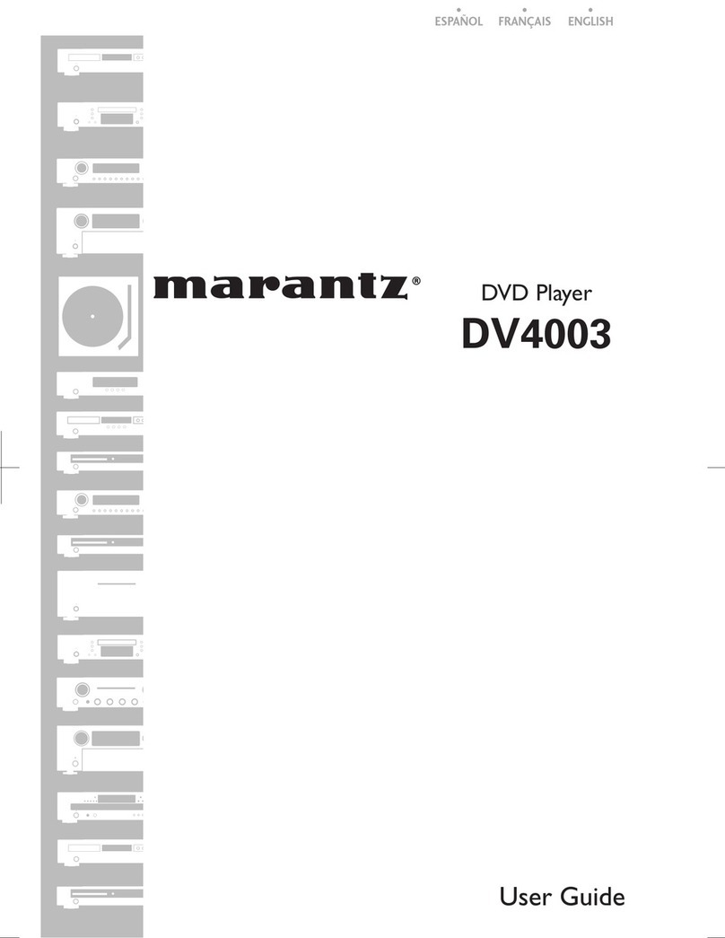 Marantz DV4003 User manual