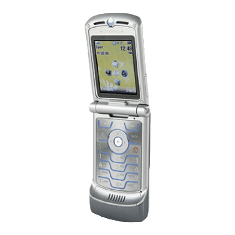 Motorola RAZR V3M - SPRINT manual