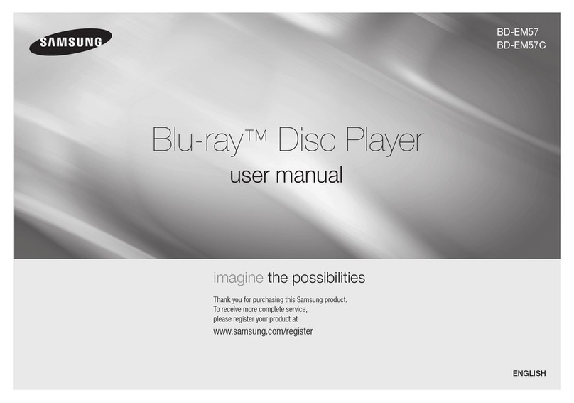 Samsung BD-EM57 User manual