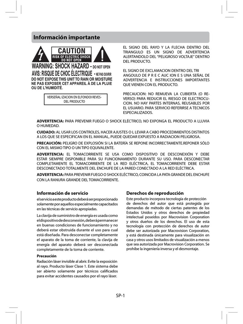 RCA RTB1016 User manual
