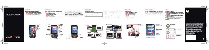 Motorola PRO Series User manual Motorola PRO Series User manual