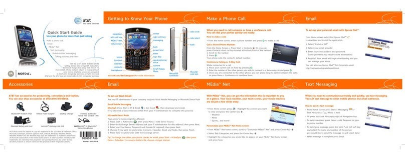 Motorola MOTO Q9H GLOBAL User manual