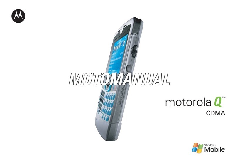Motorola CDMA User manual