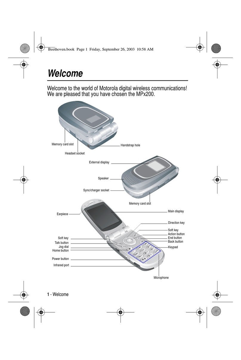 Motorola MPx200 User manual